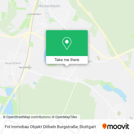 Карта Fnl Immobau Objekt Döbeln Burgstraße