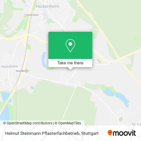 Helmut Steinmann Pflasterfachbetrieb map