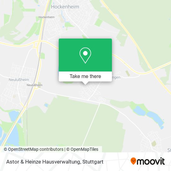Astor & Heinze Hausverwaltung map