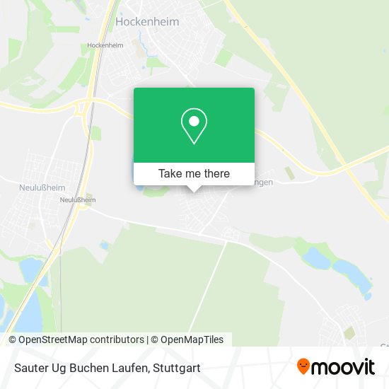 Sauter Ug Buchen Laufen map