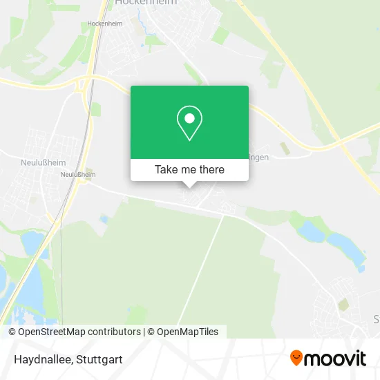 Карта Haydnallee