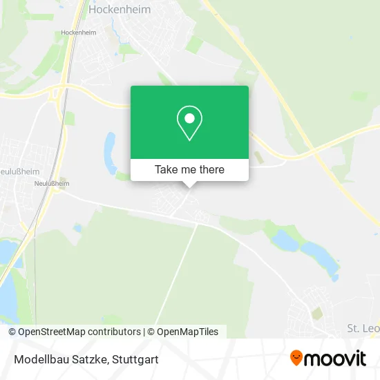 Карта Modellbau Satzke