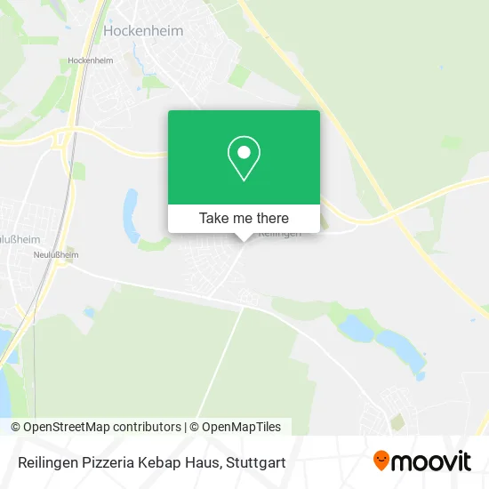 Карта Reilingen Pizzeria Kebap Haus