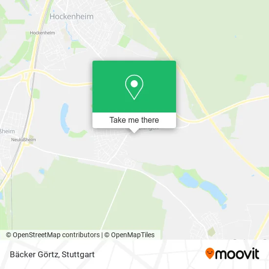 Карта Bäcker Görtz