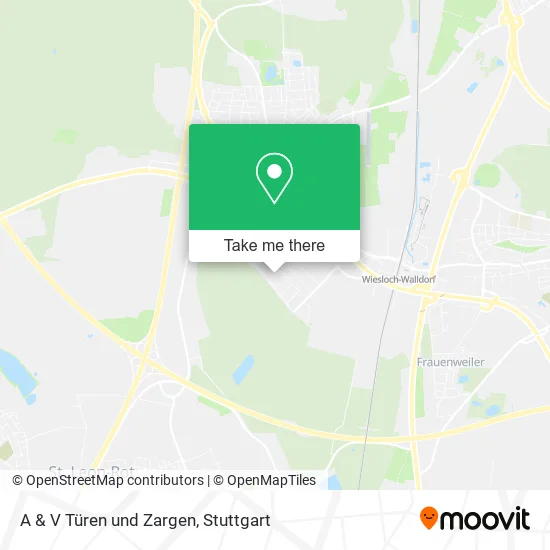 Карта A & V Türen und Zargen