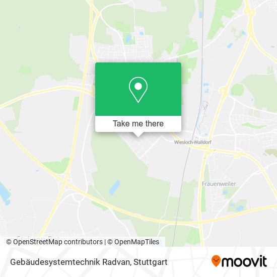 Карта Gebäudesystemtechnik Radvan