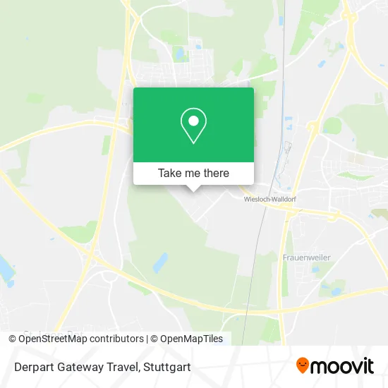 Карта Derpart Gateway Travel