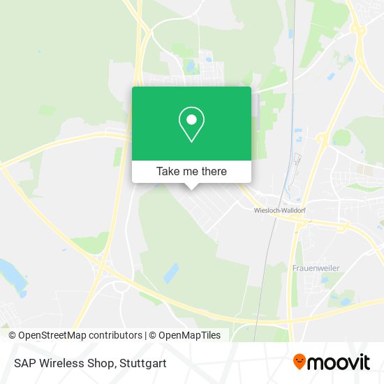 SAP Wireless Shop map