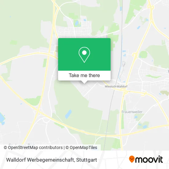 Карта Walldorf Werbegemeinschaft