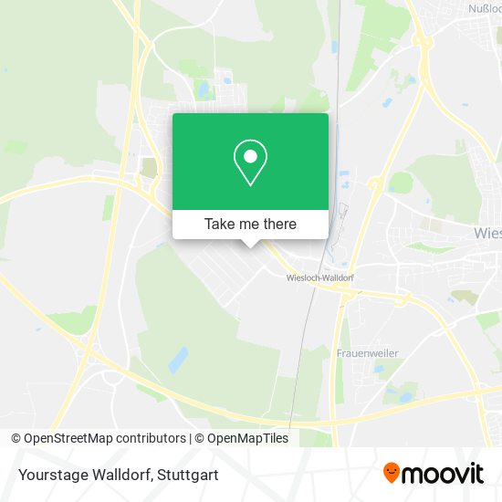 Карта Yourstage Walldorf