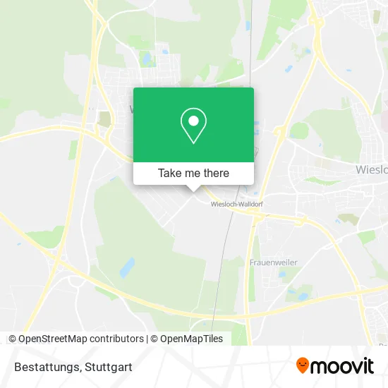 Карта Bestattungs