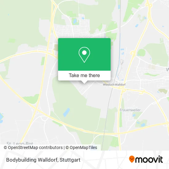 Карта Bodybuilding Walldorf