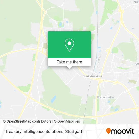 Карта Treasury Intelligence Solutions