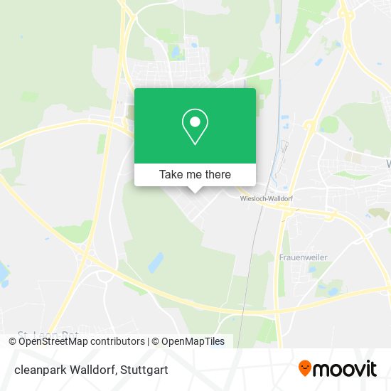 Карта cleanpark Walldorf