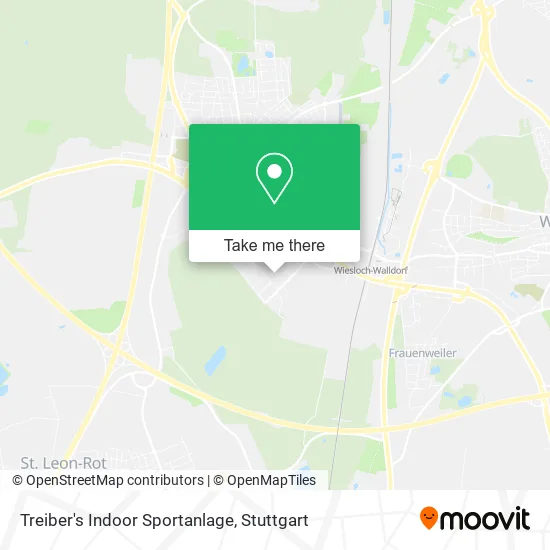 Карта Treiber's Indoor Sportanlage