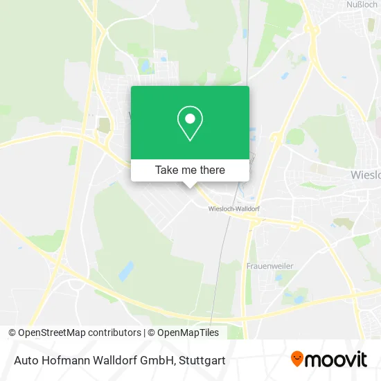 Карта Auto Hofmann Walldorf GmbH