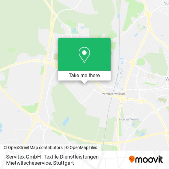 Servitex GmbH- Textile Dienstleistungen Mietwäscheservice map