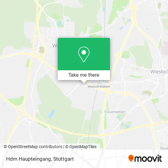 Карта Hdm Haupteingang