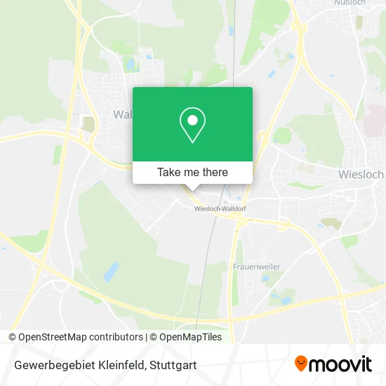 Карта Gewerbegebiet Kleinfeld