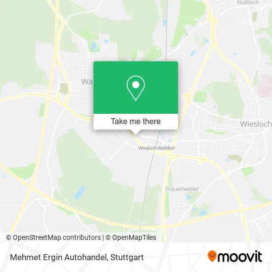Карта Mehmet Ergin Autohandel