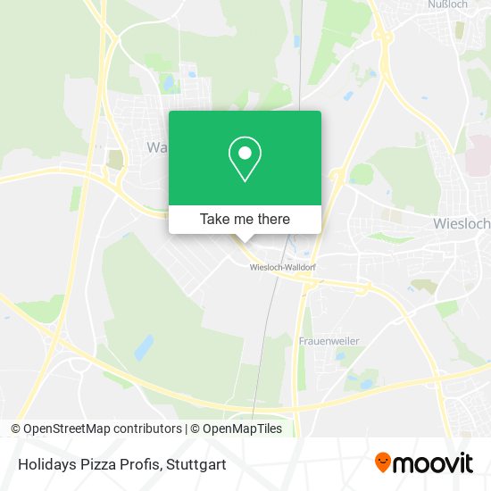 Holidays Pizza Profis map