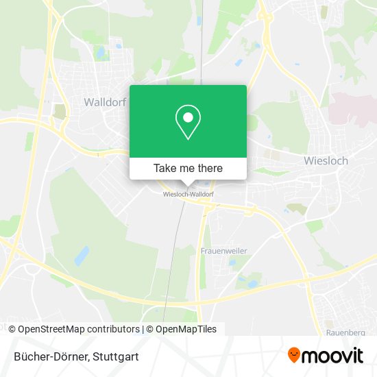 Bücher-Dörner map