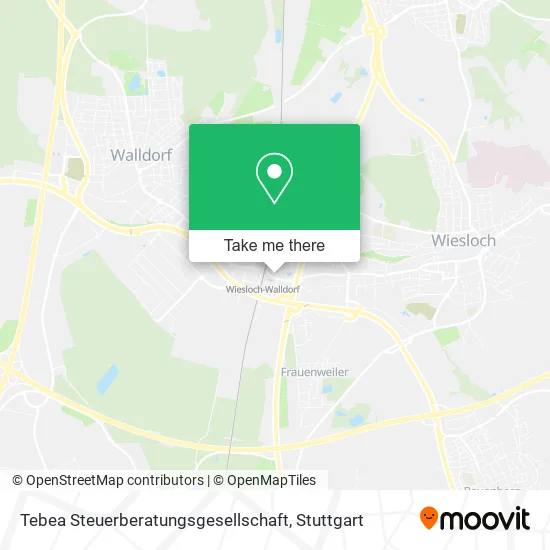 Карта Tebea Steuerberatungsgesellschaft