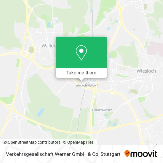 Карта Verkehrsgesellschaft Werner GmbH & Co