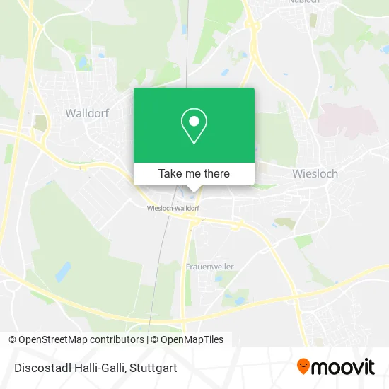 Карта Discostadl Halli-Galli
