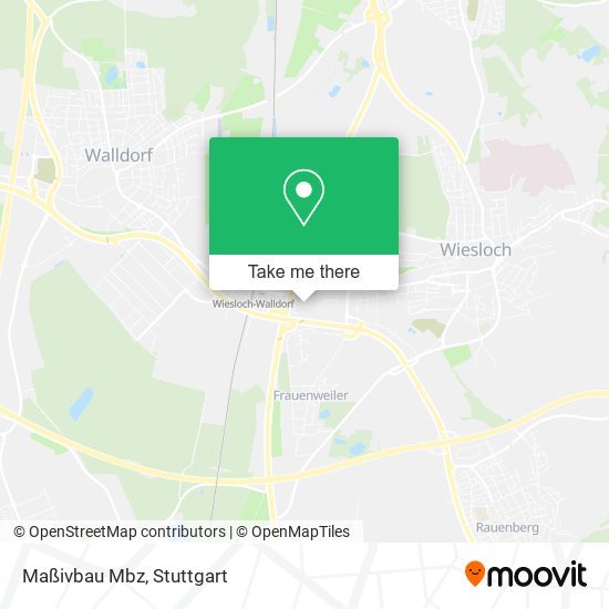 Карта Maßivbau Mbz