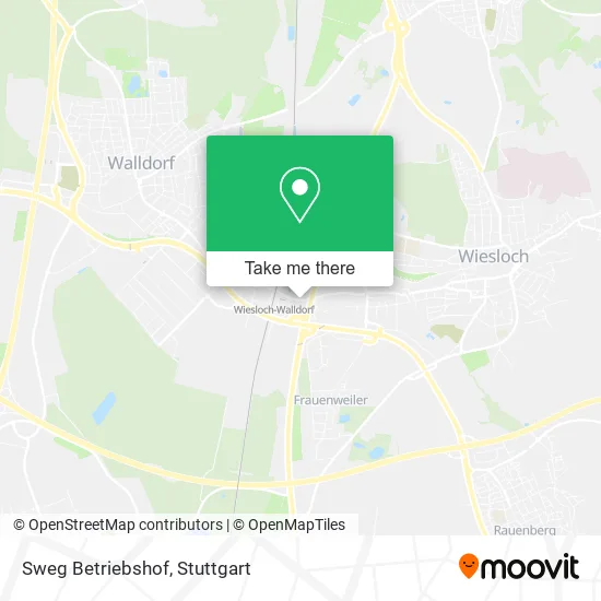 Карта Sweg Betriebshof