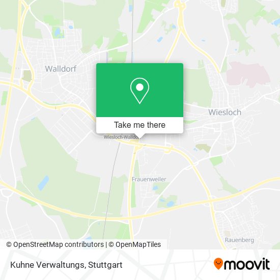 Карта Kuhne Verwaltungs