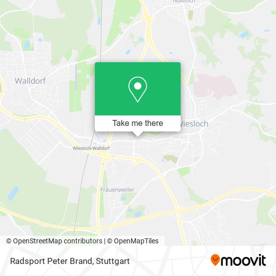 Radsport Peter Brand map
