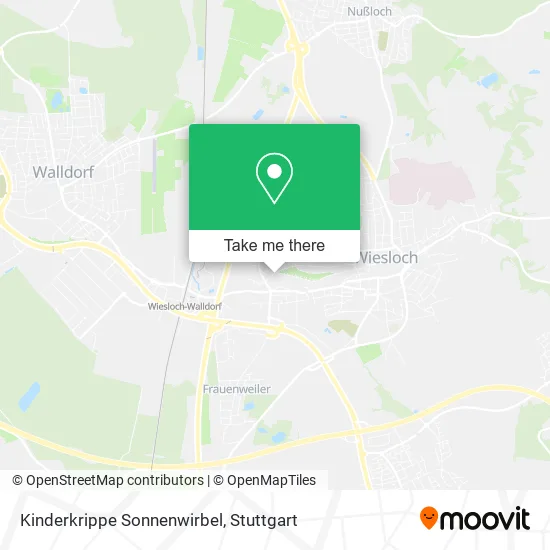 Карта Kinderkrippe Sonnenwirbel