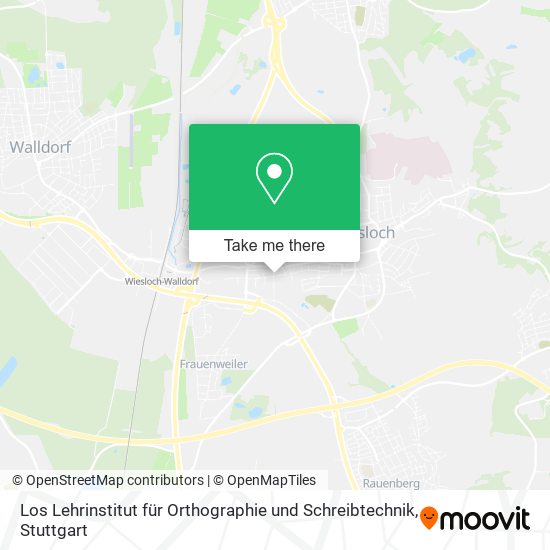 Los Lehrinstitut für Orthographie und Schreibtechnik map