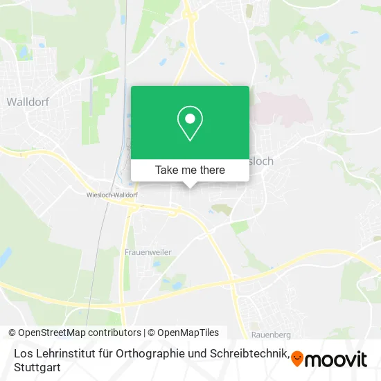 Карта Los Lehrinstitut für Orthographie und Schreibtechnik