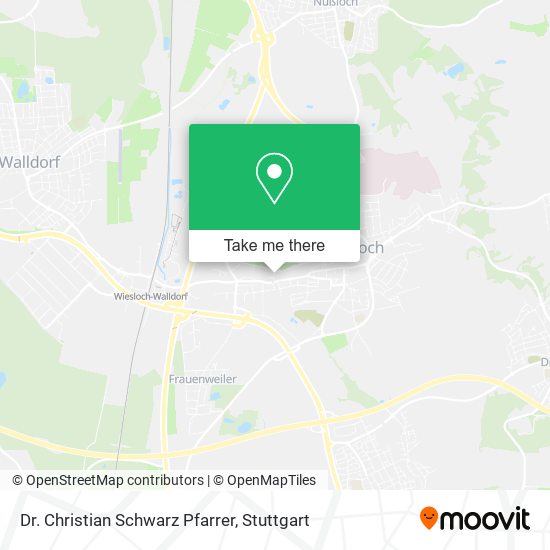 Dr. Christian Schwarz Pfarrer map
