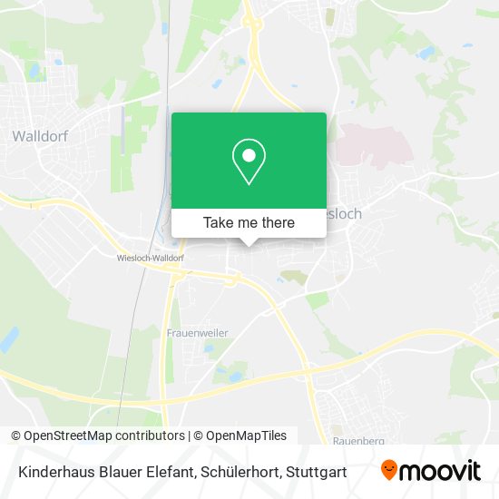 Kinderhaus Blauer Elefant, Schülerhort map