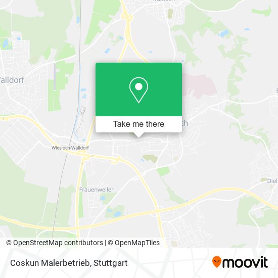 Coskun Malerbetrieb map
