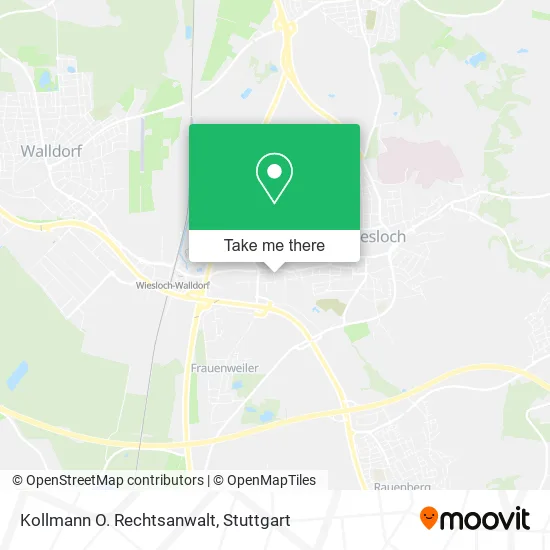 Карта Kollmann O. Rechtsanwalt