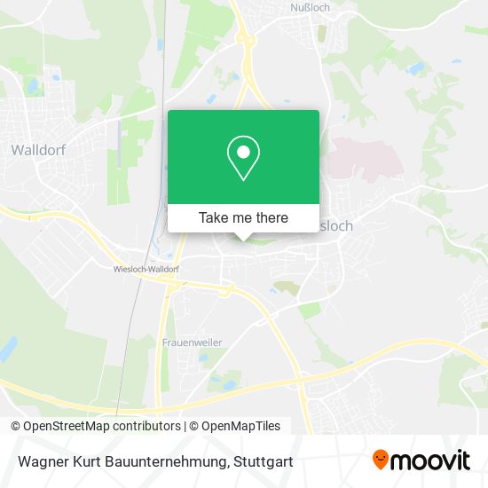 Карта Wagner Kurt Bauunternehmung