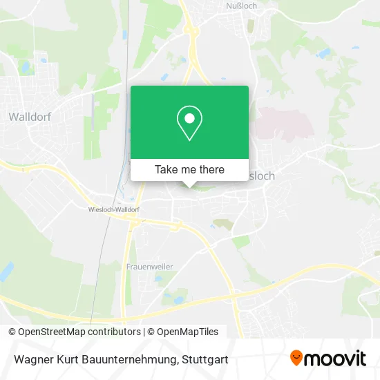 Карта Wagner Kurt Bauunternehmung
