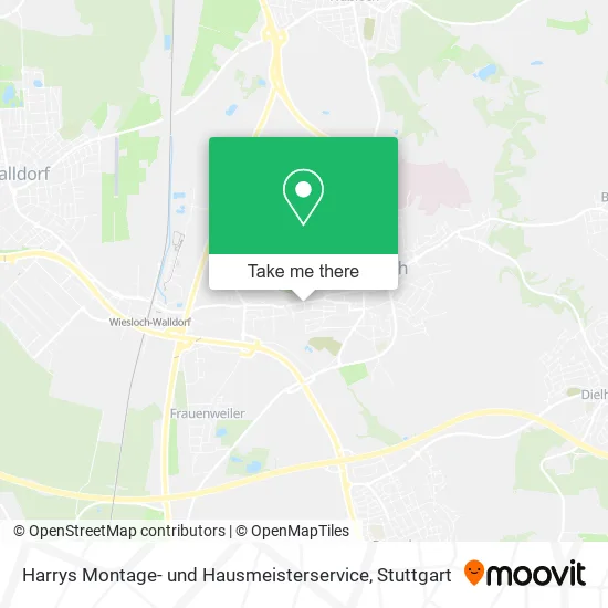 Карта Harrys Montage- und Hausmeisterservice