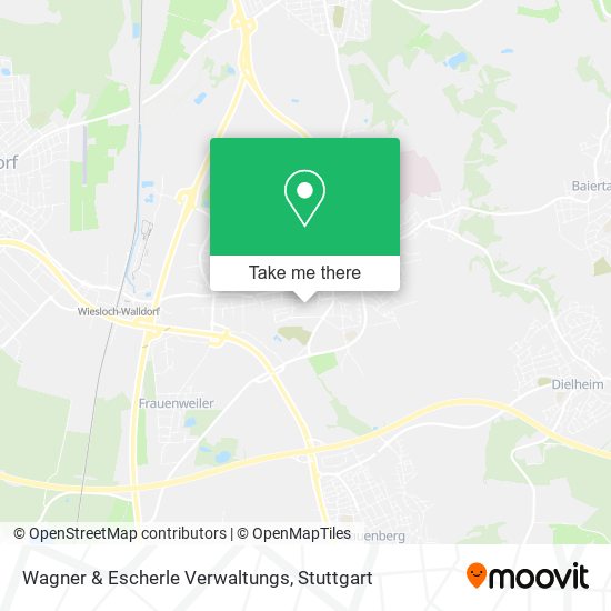 Карта Wagner & Escherle Verwaltungs