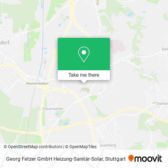 Georg Fetzer GmbH Heizung-Sanitär-Solar map