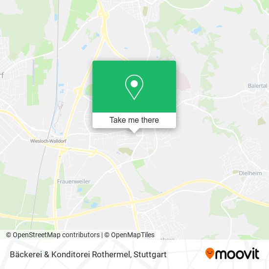 Bäckerei & Konditorei Rothermel map