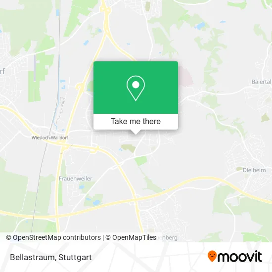 Карта Bellastraum
