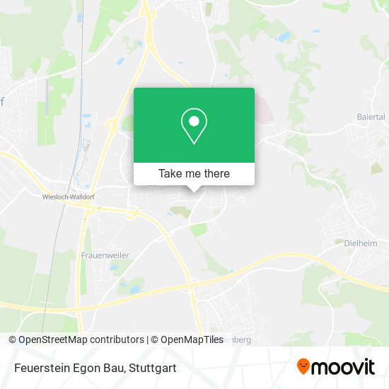 Feuerstein Egon Bau map