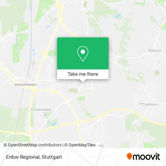Карта Enbw Regional
