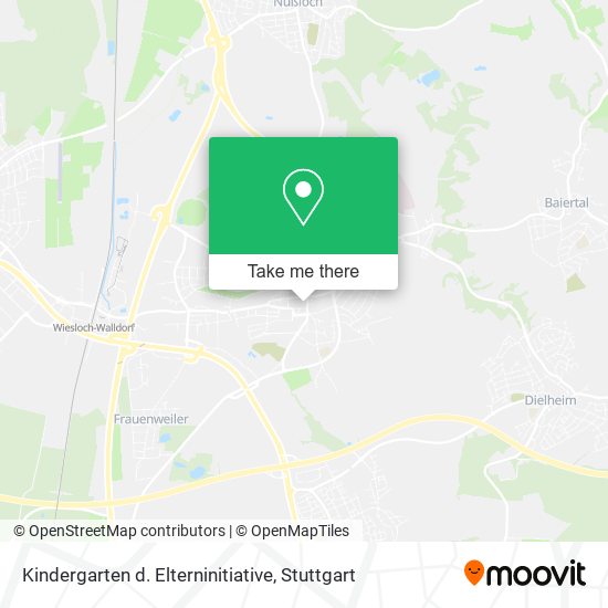 Kindergarten d. Elterninitiative map